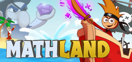 Steam header art for MathLand