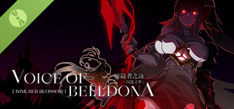 Steam header art for Voice of Belldona Demo