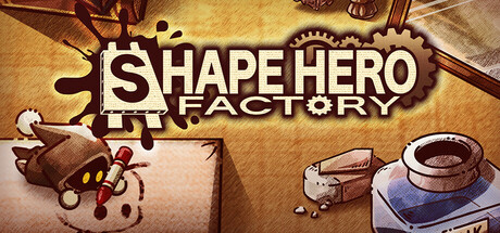Steam header art for ShapeHero Factory