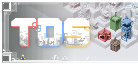 Steam header art for TDS - Tower Defense Strategy