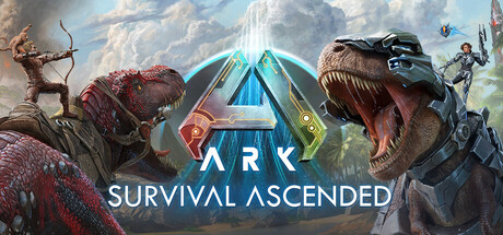 Steam header art for ARK: Survival Ascended