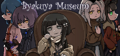 Steam header art for Byakuya Museum