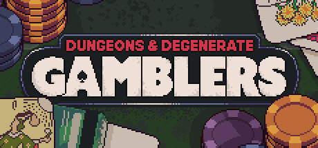 Steam header art for Dungeons & Degenerate Gamblers