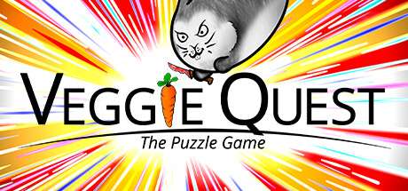 Steam header art for Veggie Quest: The Puzzle Game