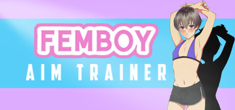 Steam header art for Femboy Aim Trainer