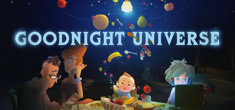 Steam header art for Goodnight Universe