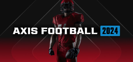 Steam header art for Axis Football 2024