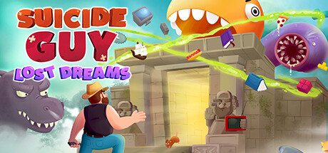 Steam header art for Suicide Guy: The Lost Dreams