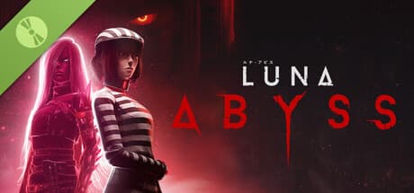 Steam header art for Luna Abyss Demo