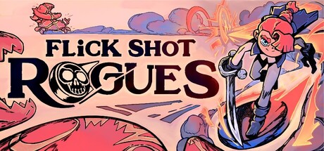 Steam header art for Flick Shot Rogues