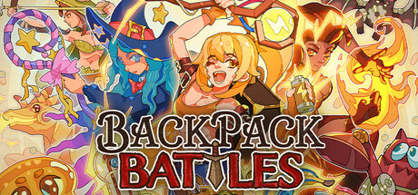 Steam header art for Backpack Battles