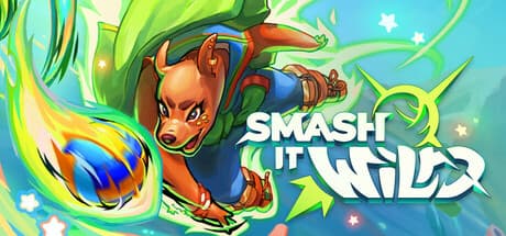 Steam header art for Smash it Wild: Tactical Volleyball Roguelike