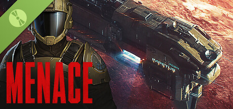 Steam header art for MENACE Demo