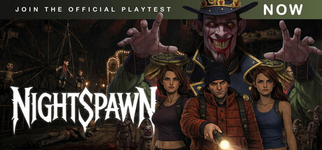 Steam header art for NightSpawn