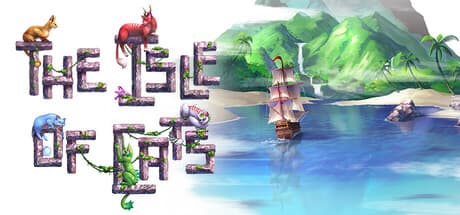 Steam header art for The Isle of Cats
