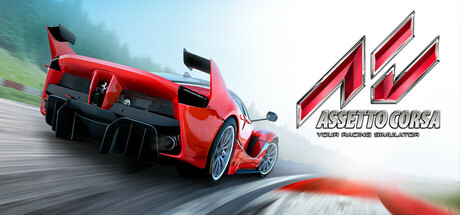 Steam header art for Assetto Corsa