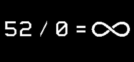 Steam header art for 52 / 0 = ∞