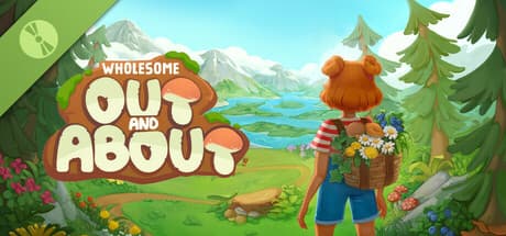 Steam header art for Out and About Demo