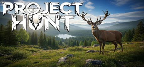 Steam header art for Project Hunt