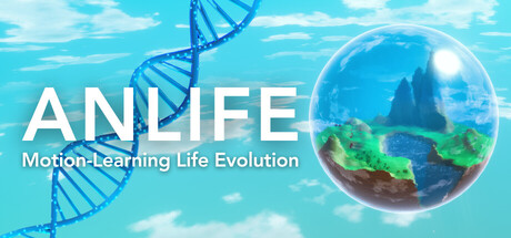 Steam header art for ANLIFE: Motion-Learning Life Evolution