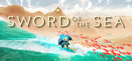 Steam header art for Sword of the Sea