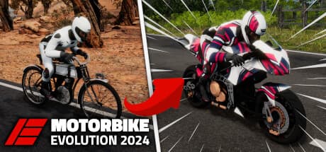 Steam header art for Motorbike Evolution 2024