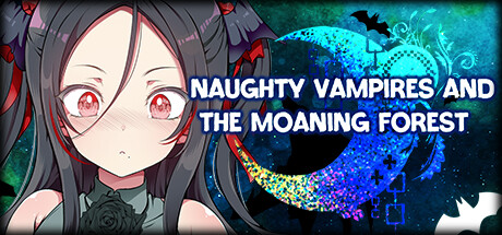 Steam header art for The Naughty Vampire and the Moaning Forest