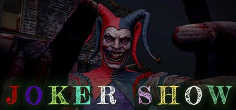 Steam header art for Joker Show - Horror Escape