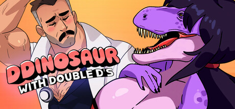 Steam header art for DDinosaur with Double D's