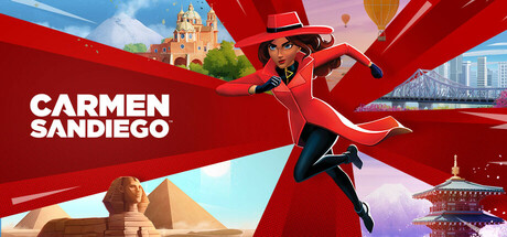 Steam header art for Carmen Sandiego