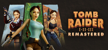 Steam header art for Tomb Raider I-III Remastered Starring Lara Croft