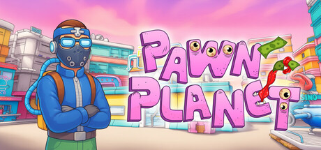 Steam header art for Pawn Planet