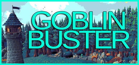 Steam header art for Goblin Buster: Incremental Tower Defense