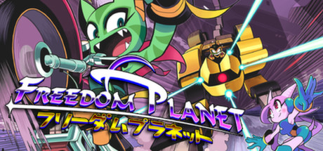 Steam header art for Freedom Planet
