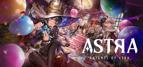 Steam header art for ASTRA: Knights of Veda