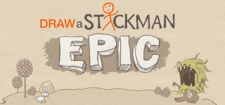Steam header art for Draw a Stickman: EPIC