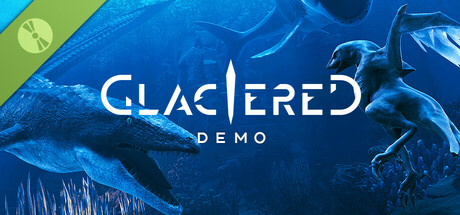 Steam header art for Glaciered Demo
