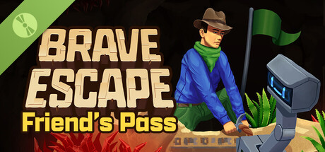 Steam header art for Brave Escape Friend's Pass