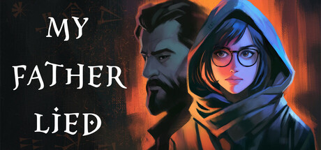 Steam header art for MY FATHER LIED