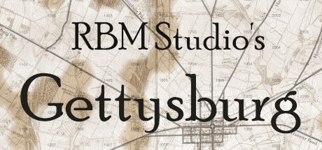 Steam header art for RBM Studio's Gettysburg