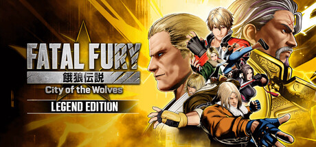 Steam header art for FATAL FURY: City of the Wolves