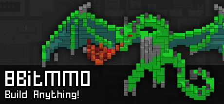 Steam header art for 8BitMMO