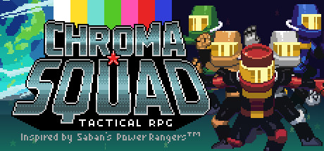 Steam header art for Chroma Squad
