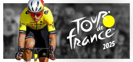 Steam header art for Tour de France 2025
