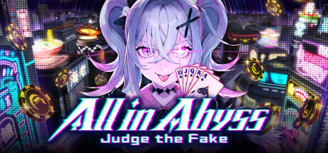 Steam header art for All in Abyss: Judge the Fake