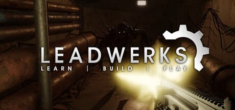 Steam header art for Leadwerks Game Engine 5