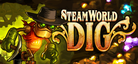 Steam header art for SteamWorld Dig