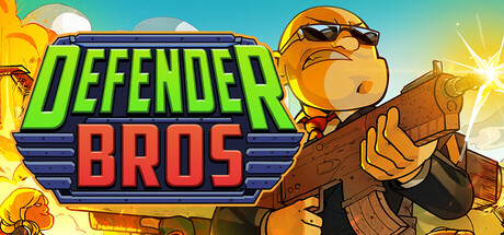 Steam header art for Defender Bros