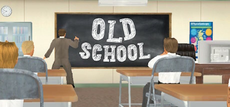Steam header art for Old School