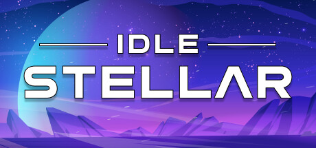 Steam header art for Idle Stellar